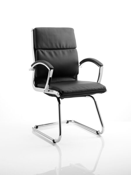OE - Classic Medium Back Cantilever Visitor Chair with Arms