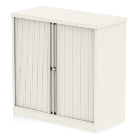 OE - Qube by Bisley Tambour Cupboard (Available in 2 Sizes)